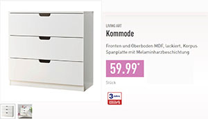 aldi kommode ab 20.07.2017 im Aldi Nord