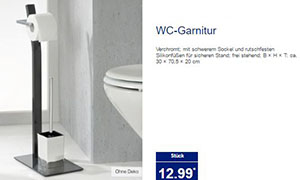 ALDI WC Sitz und Garnitur
