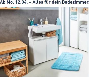 ALDI Badmöbel April 2021