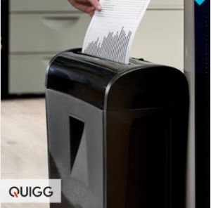aldi aktenvernichter von quigg