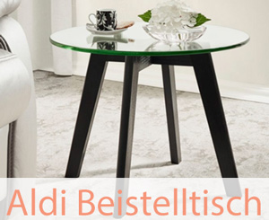 Aldi Beistelltisch im Nord Discounter