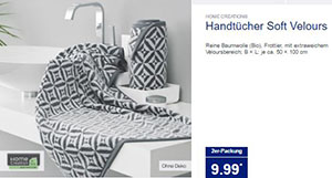 aldi handtücher und Duschtücher ab dem 10.04.2017