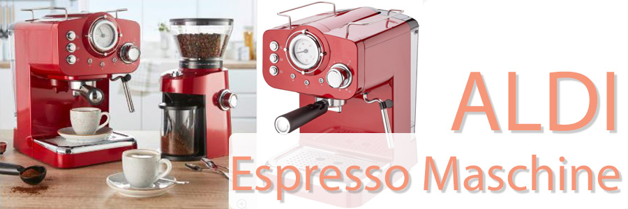 ALDI Kaffeevollautomat und Espressomaschine