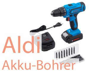 ALDI Akku-Bohrer 2022