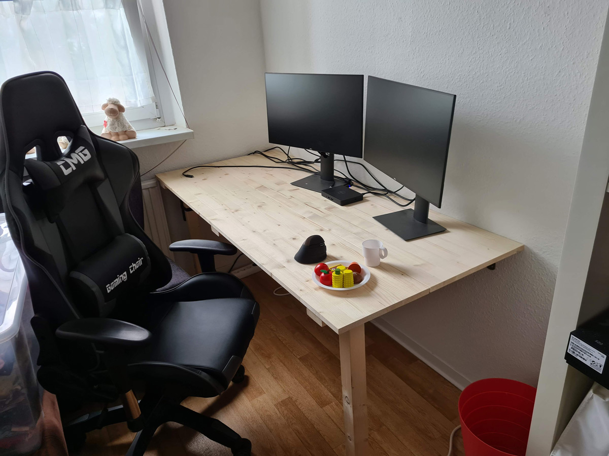 Der CARO-Möbel Gaming-Stuhl im Home-Office Der CARO-Möbel Gaming-Stuhl im Home-Office