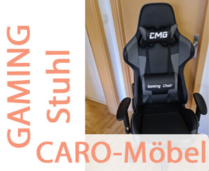 Gaming Stuhl "GAMING" von CARO-Möbel im Test – Details & Alternativen (2026)
