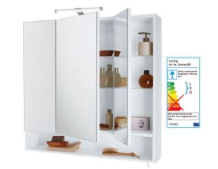 lidl spiegelschrank livarno living in weiss