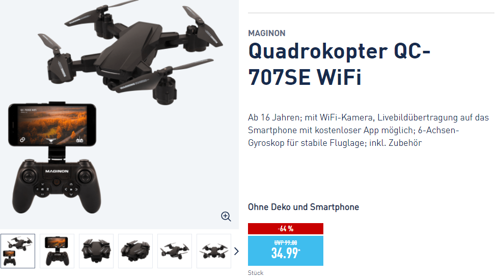 ALDI Quadrocopter/Drohne