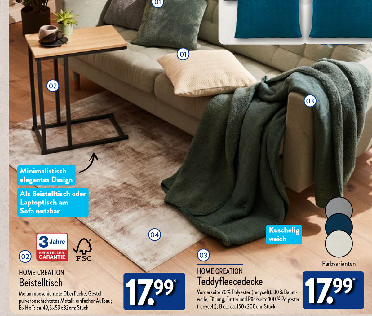 ALDI Couchtisch / Wohnzimmertisch – Details & Alternativen (2026)