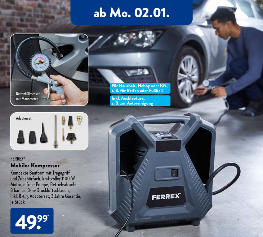 ALDI Süd Kompressor 2023