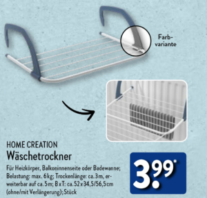 Wäschetrockner im ALDI Nord ab 12. Oktober 2023