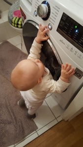 Entkalken einer Waschmaschine / eines Waschtrockners